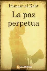 Reseña La paz perpetua Kant